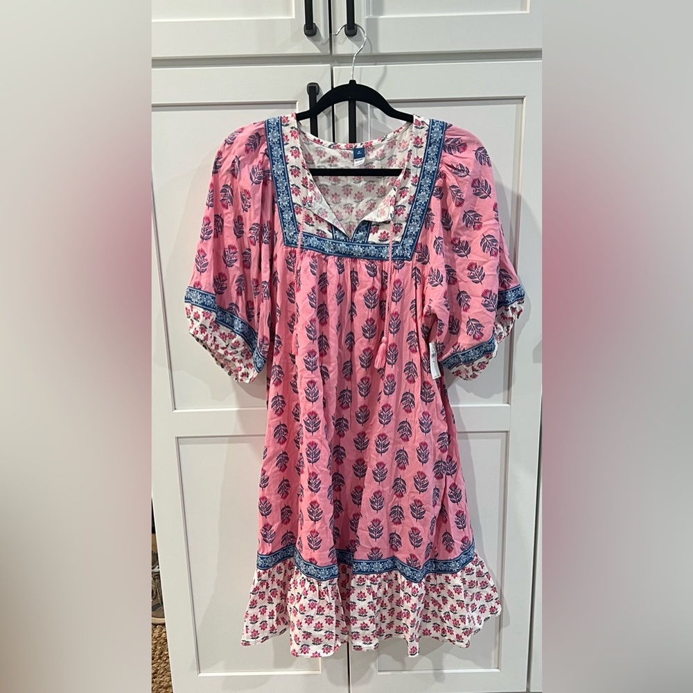 Boho mid-long dress